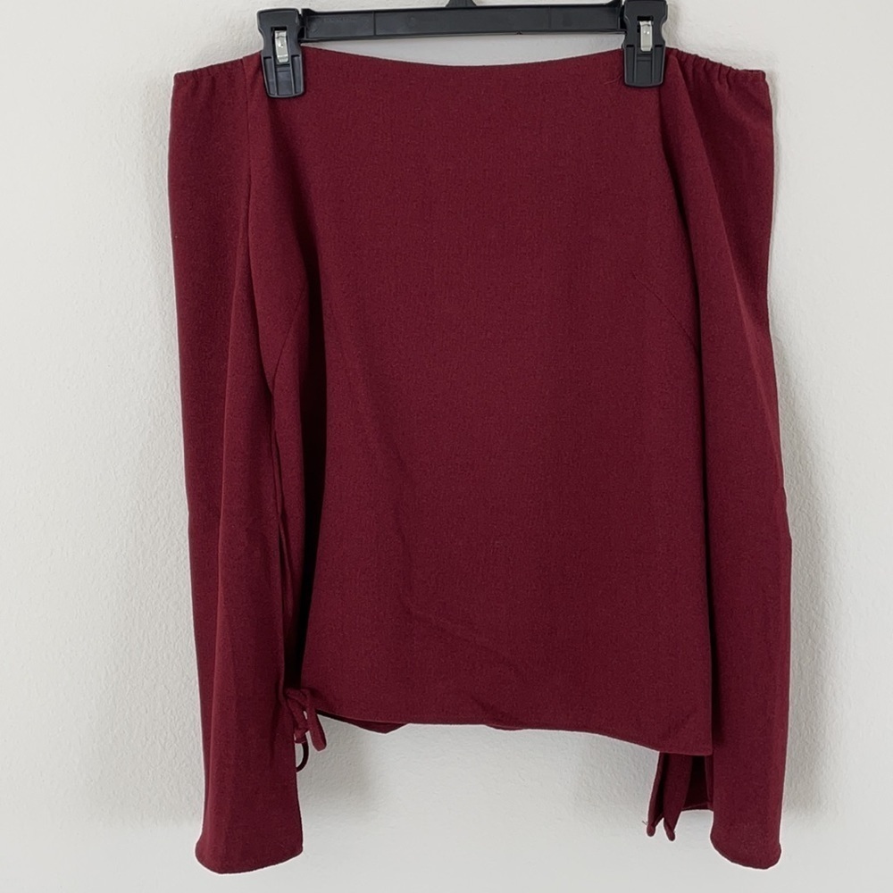 Lilyful Lexi Off Shoulder Wide Sleeve Top
